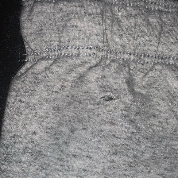 PINK Victoria’s Secret Joggers Sweatpants Gray Red Black Size Large - Picture 5 of 5